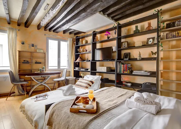 Bnbnova - Pompidou & Le Marais Париж