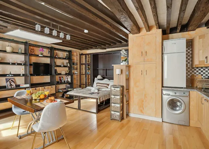 Апартаменты Bnbnova - Pompidou & Le Marais Париж