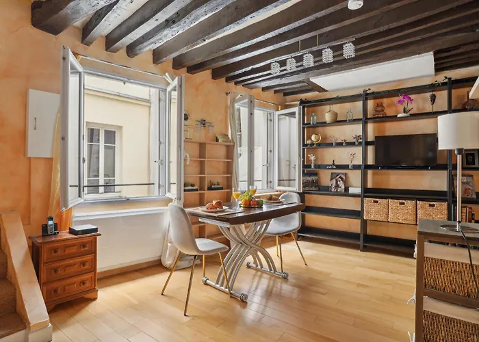 Apartament Bnbnova - Pompidou & Le Marais *
